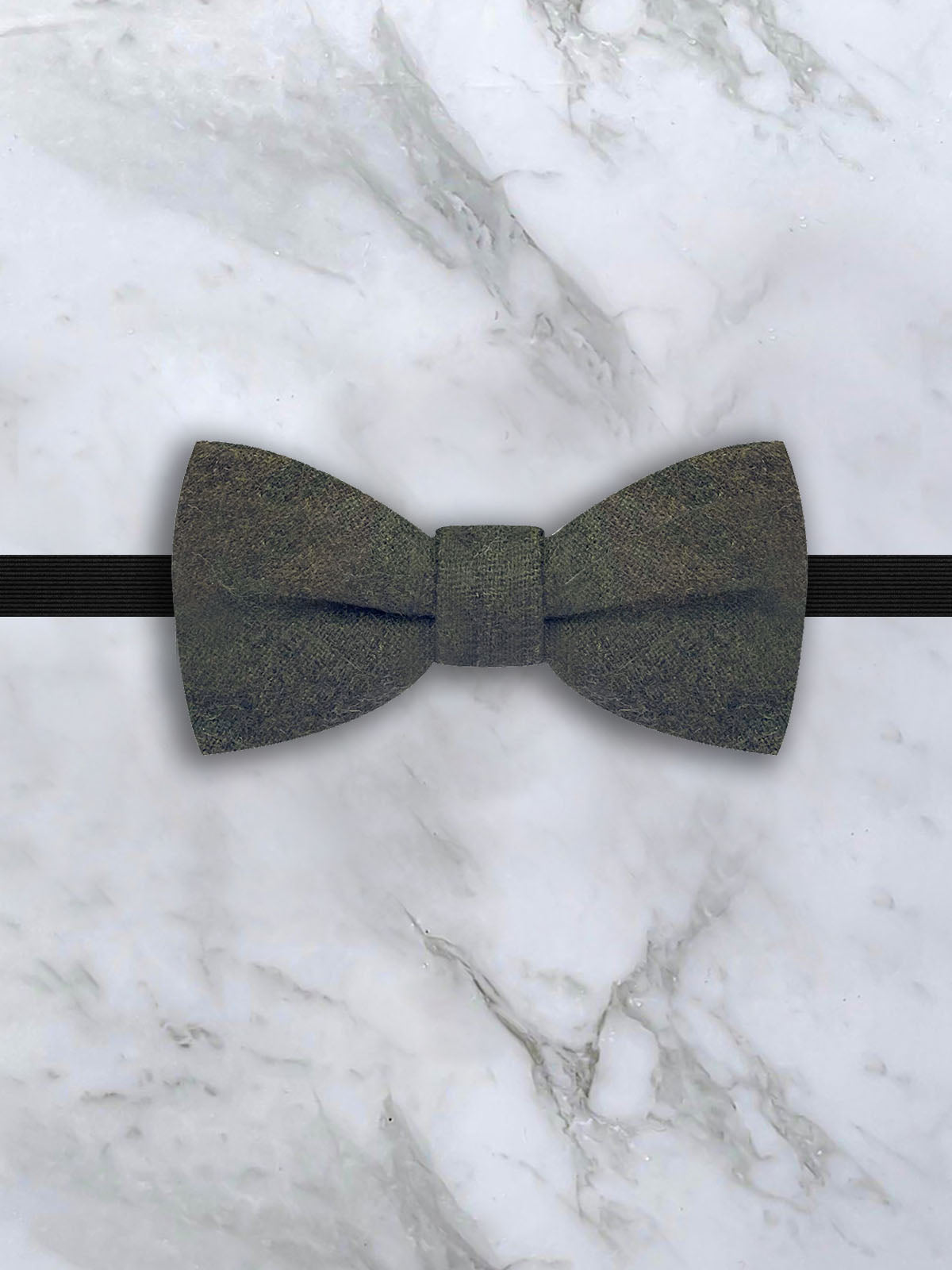 Kids Wool Bow Tie