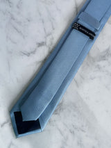 Baby Blue Deluxe Silk Tie