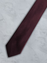 Burgundy Deluxe Silk Twill Tie
