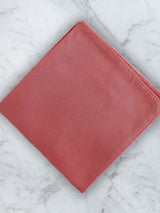 Coral Deluxe Silk Twill Pocket Square