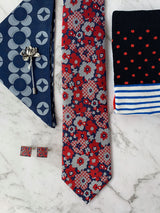 Poppy This On Silk Tie Set