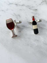 Red Wine Cufflinks Australia | Gifts For Men | Wine Lovers Gift