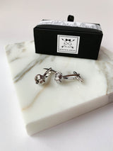 Silver Knot Cufflinks