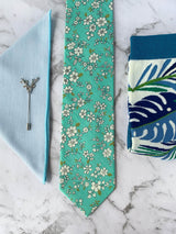 Minty Fresh Cotton Tie Set