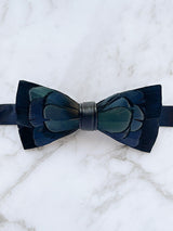 Feather Bow Tie