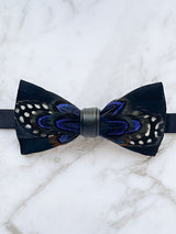 Feather Bow Tie