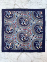 Paisleys & Cream Wool Bow Tie Set