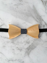 Kids Maple Wooden Bow Tie