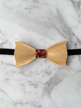 Kids Maple Wooden Bow Tie