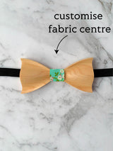 Kids Maple Wooden Bow Tie