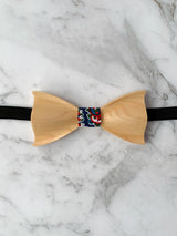 Kids Maple Wooden Bow Tie