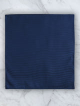 Navy Deluxe Silk Twill Pocket Square