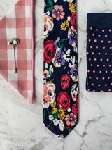 Amsterdam in Bloom Cotton Tie Set