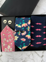 I Moustache A Question Cotton Tie Set