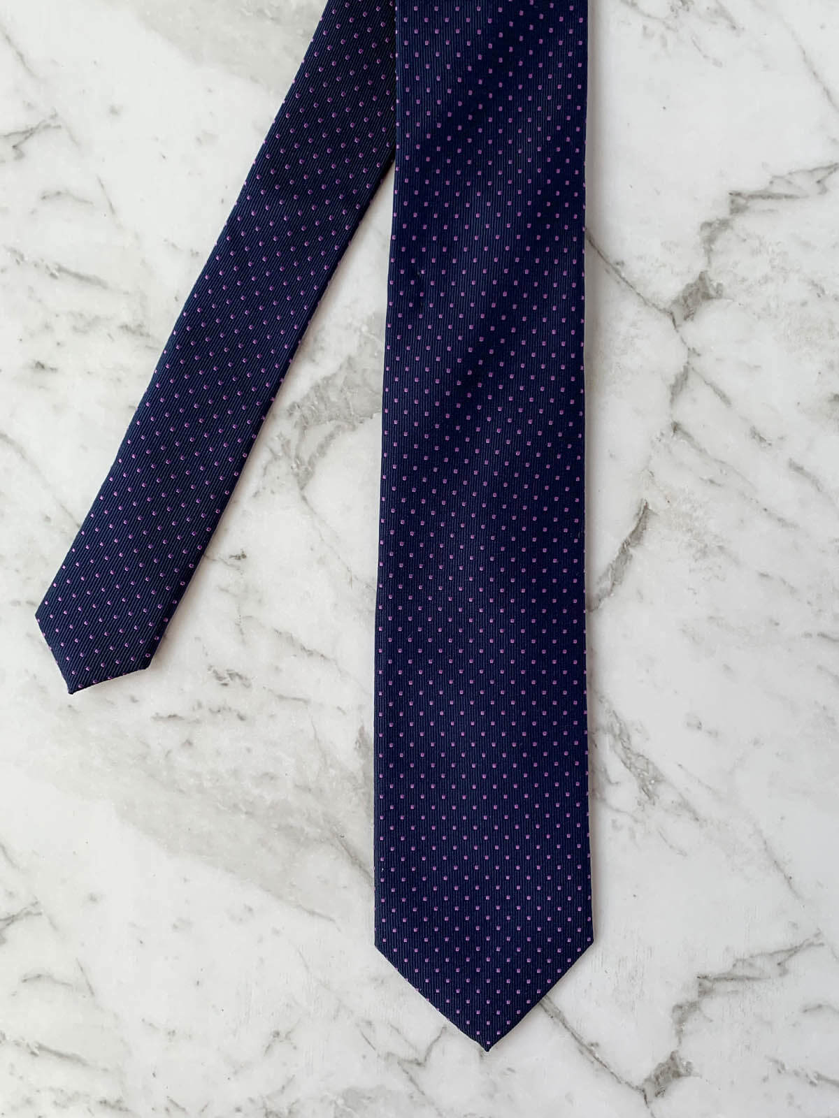Polka Dot Silk Tie Set