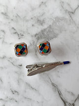 Kaleidoscope Silk Tie Set