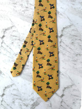 Pardon My Frenchie Silk Tie Set