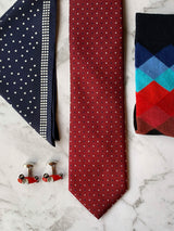 Drive My Car Silk Tie Set