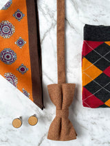 Sunburnt Country Wool Bow Tie Set