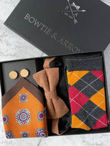 Sunburnt Country Wool Bow Tie Set