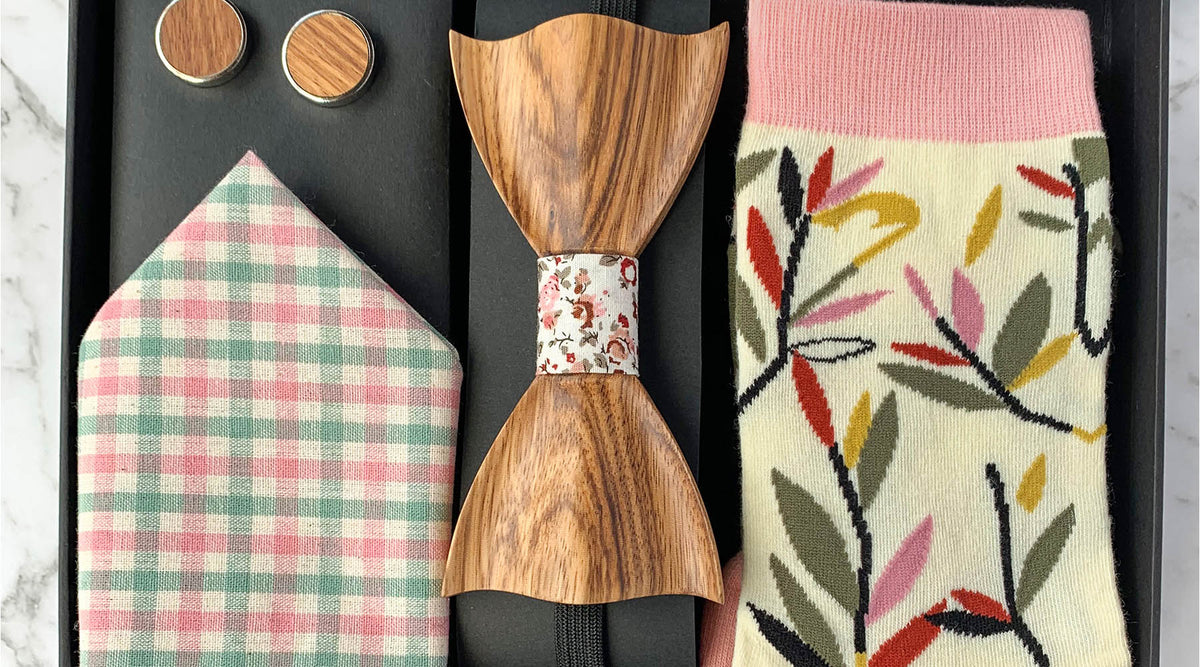 Wooden Bow Ties