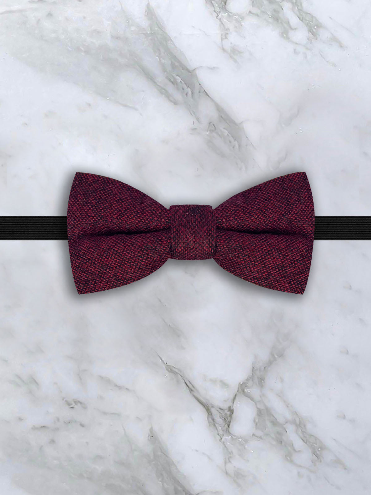 Kids Wool Bow Tie