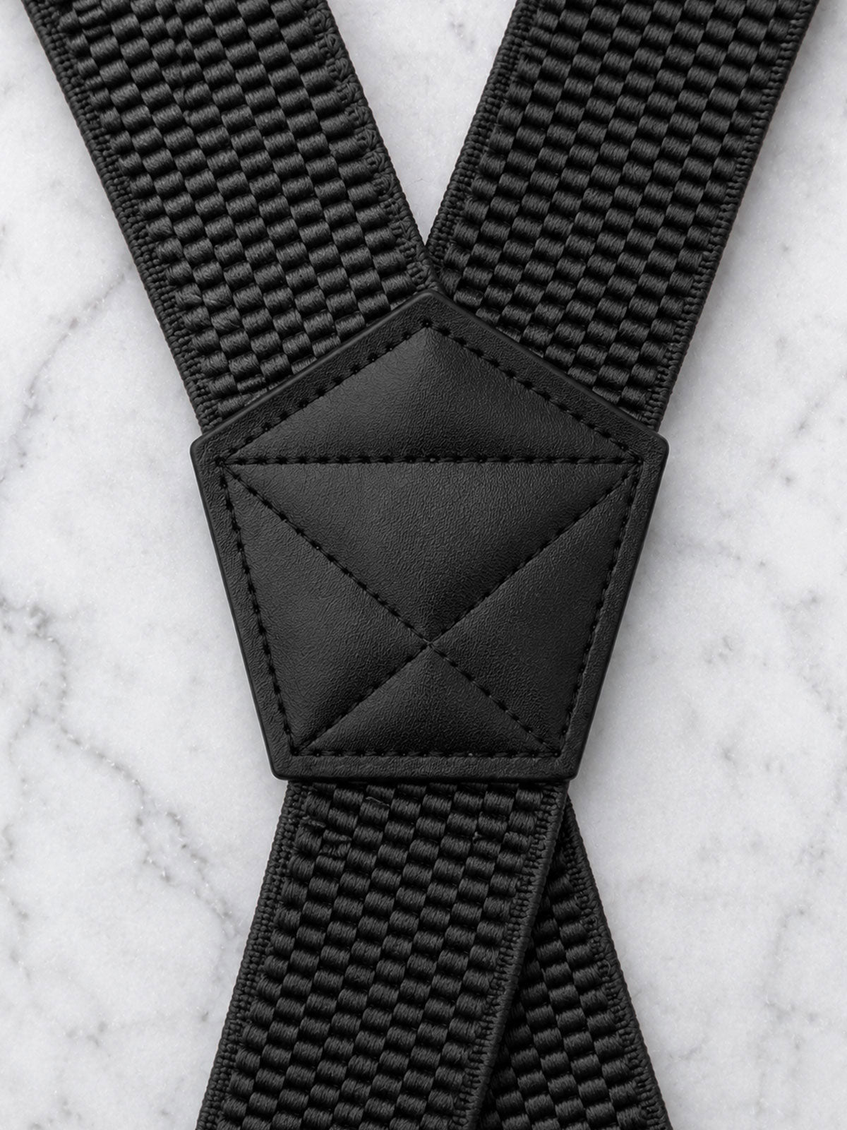 Black Airport Friendly Suspenders | No Buzz Travel Braces