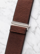 Dark Brown Heavy Duty Extra Wide X-Back Work Suspenders