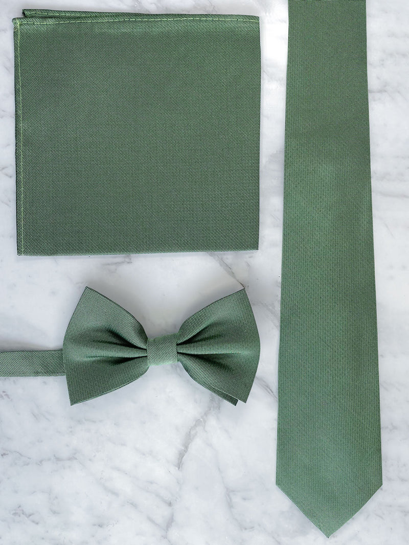 Sage Green Deluxe Silk Twill Pocket Square – Bowtie & Arrow