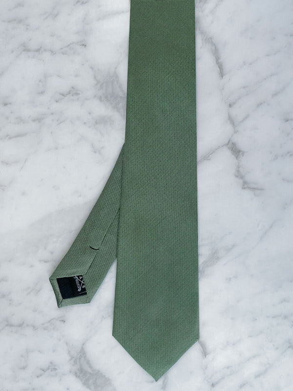Sage Deluxe Silk Twill Tie