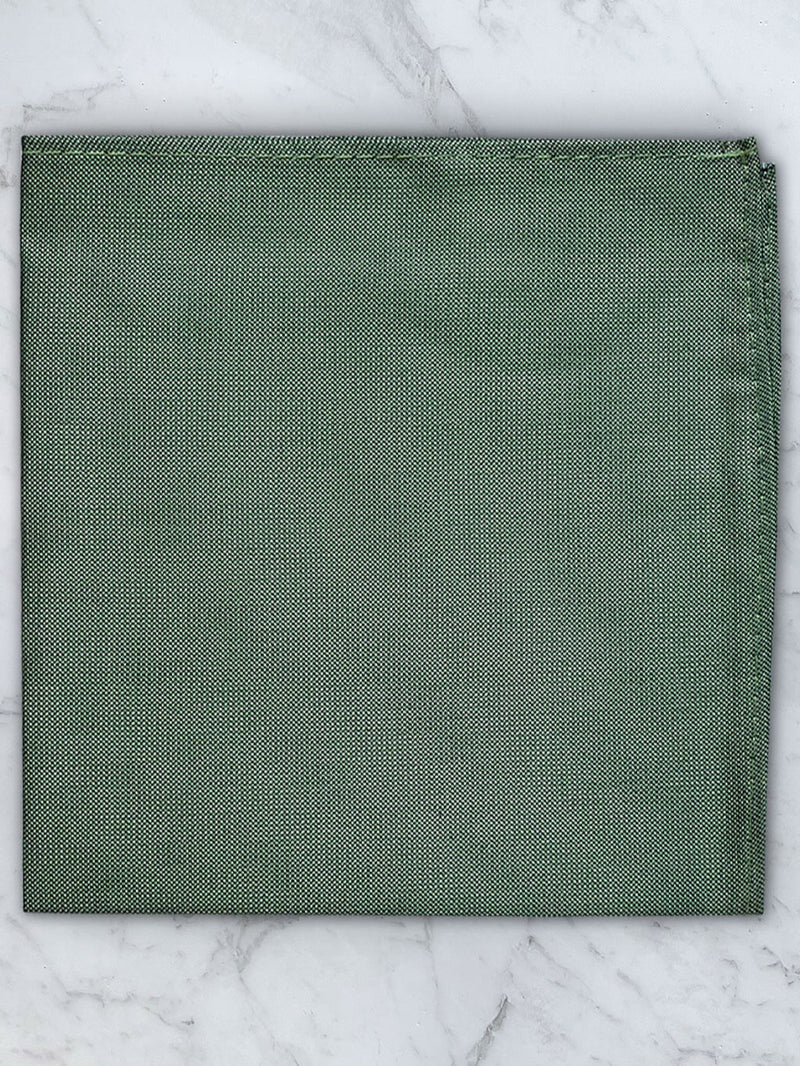 Sage Green Deluxe Silk Twill Pocket Square