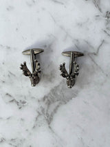 Stag Antler Deer Head Cufflinks  | Cufflinks Gifts For Men