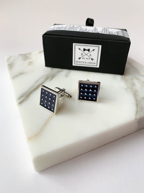 Classic Black Square Cufflinks