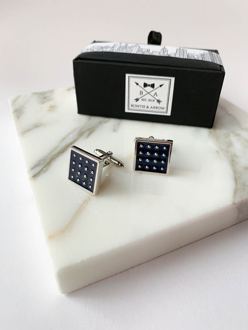 Classic Black Square Cufflinks