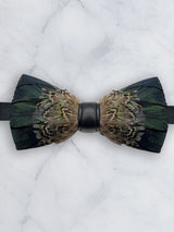 Feather Bow Tie