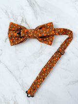 Feather in the Autumn Breeze Cotton Bow Tie Set