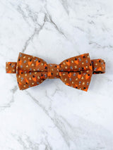 Feather in the Autumn Breeze Cotton Bow Tie Set