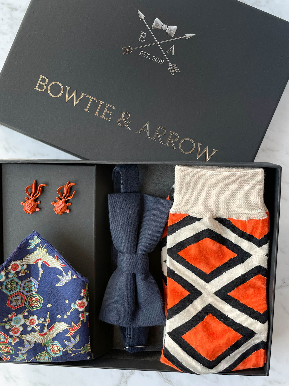 Oriental Dreams Cotton Bow Tie Set