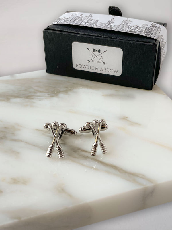 Golf Clubs & Ball Cufflinks