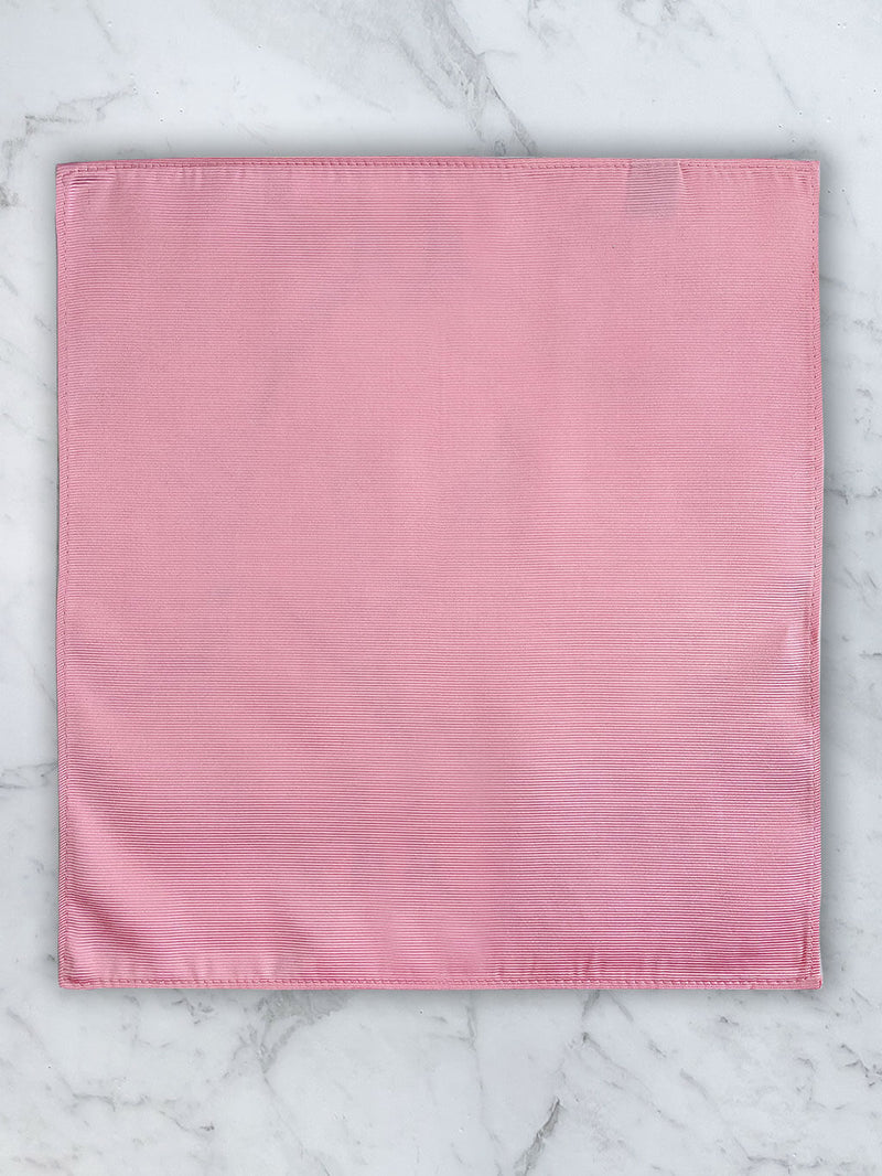 Pink Deluxe Silk Twill Pocket Square