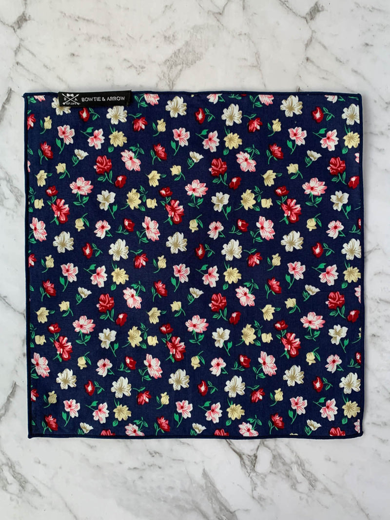 Picnic in the Blooms Cotton Tie Set