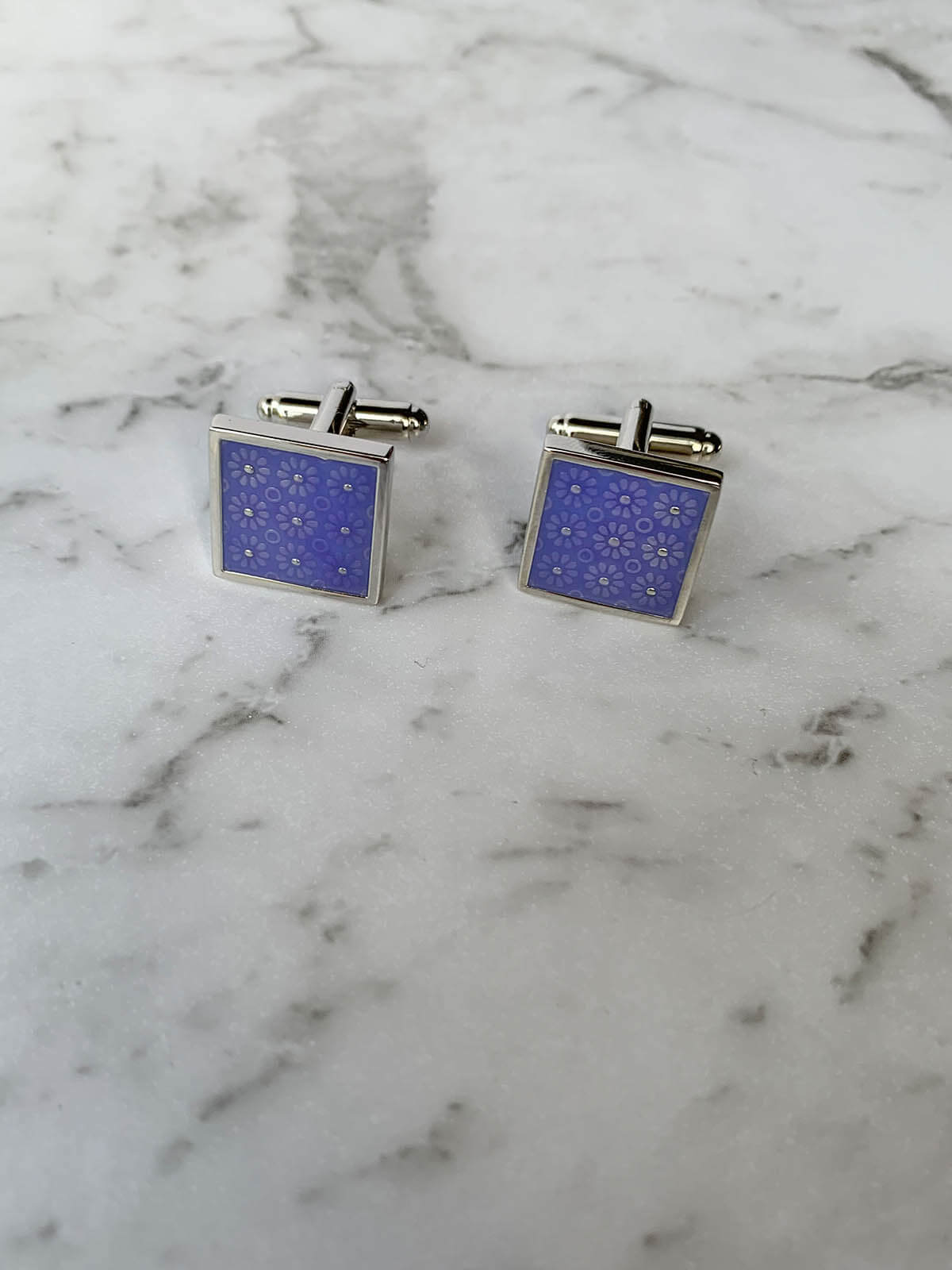 Lavender Martini Silk Tie Set