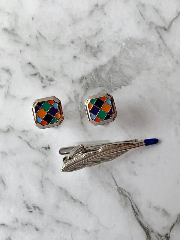 Kaleidoscope Silk Tie Set
