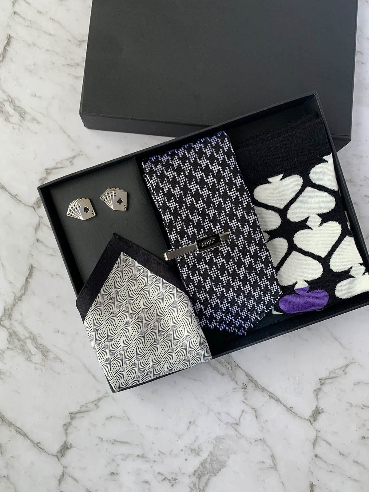 Shaken Not Stirred Silk Tie Set