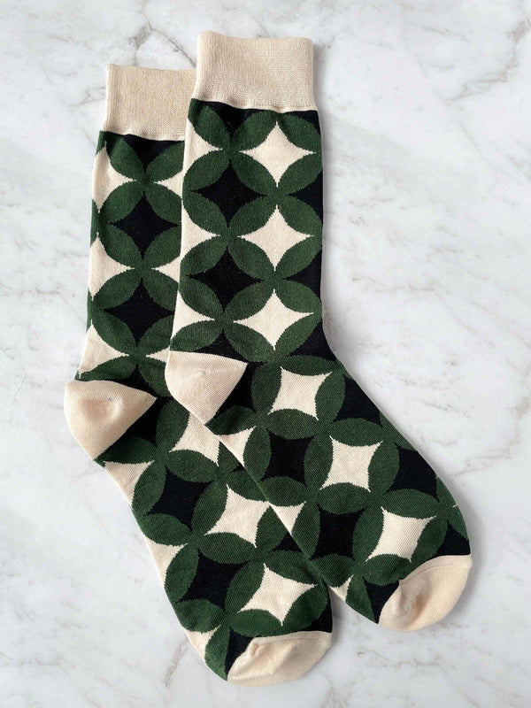 The Emerald Gentleman Wool Bow Tie Set